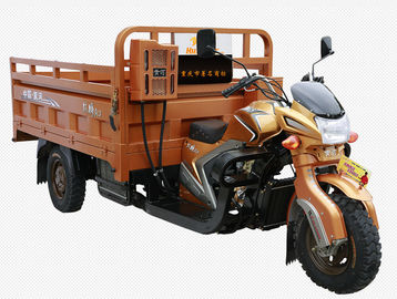 ماء التبريد الوقود 200CC البضائع دراجة ثلاثية العجلات مع قوة التسليم فان