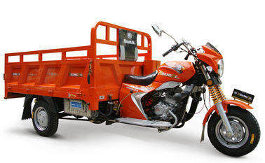 البرتقال الصينية 3 ويلر البضائع دراجة ثلاثية العجلات مع كبير مسند