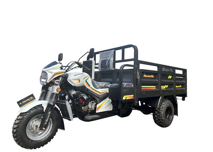 دراجة ثلاثية الأمتعة ذات المحرك الجسم المفتوح سهل التشغيل لجميع ظروف الطريق