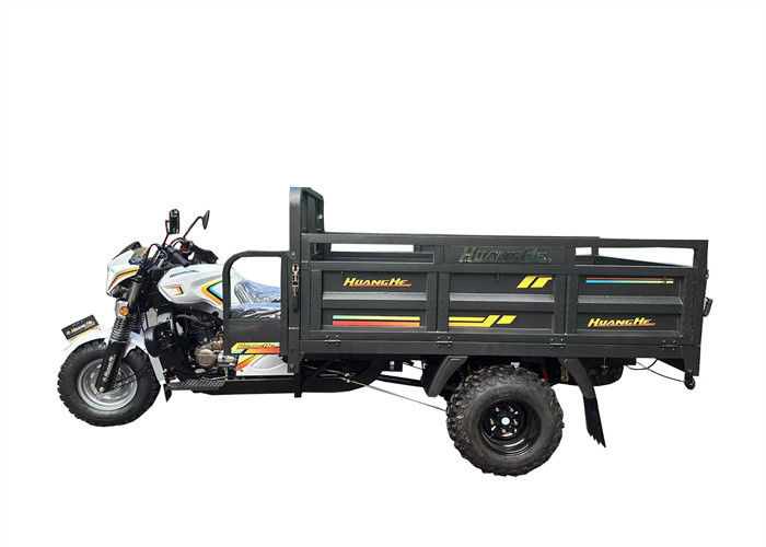 دراجة ثلاثية الأمتعة ذات المحرك الجسم المفتوح سهل التشغيل لجميع ظروف الطريق