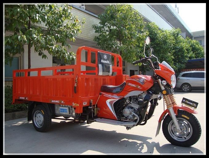 بمحركات 250CC البضائع الثلاثيه ، الصينية 3 عجلة دراجة نارية مفتوحة الجسم نوع