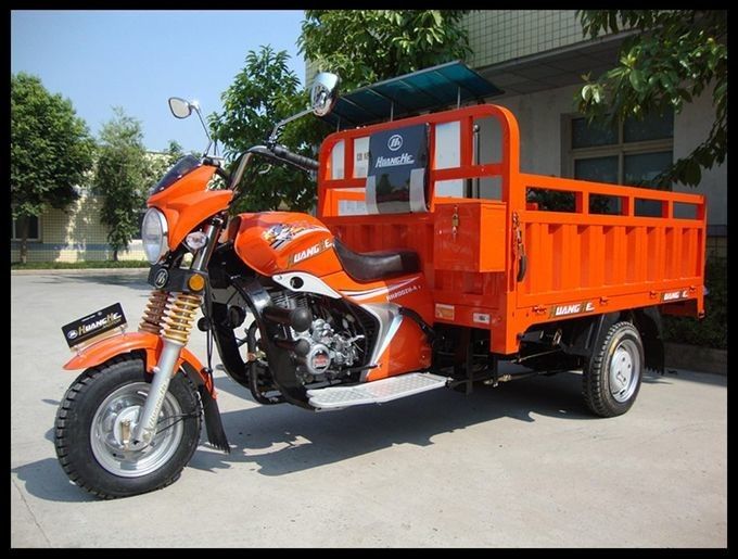 بمحركات 250CC البضائع الثلاثيه ، الصينية 3 عجلة دراجة نارية مفتوحة الجسم نوع