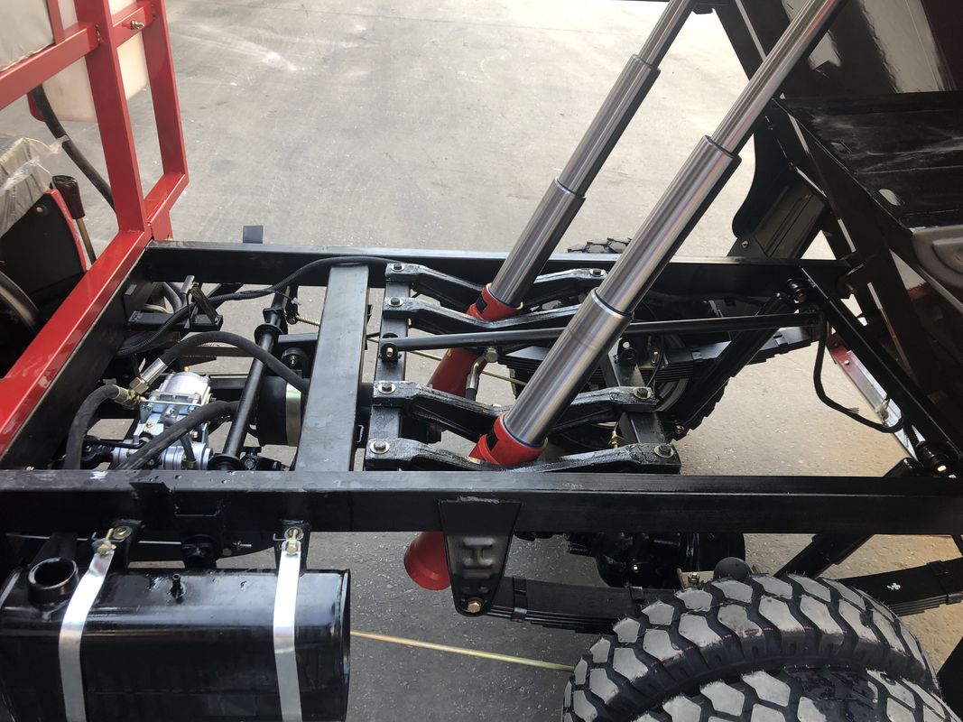 الكبار 250CC البضائع الثلاثيه المفتوحة نوع الجسم 1700 * 1250mm طبل الفرامل 60km / ساعة السرعة القصوى