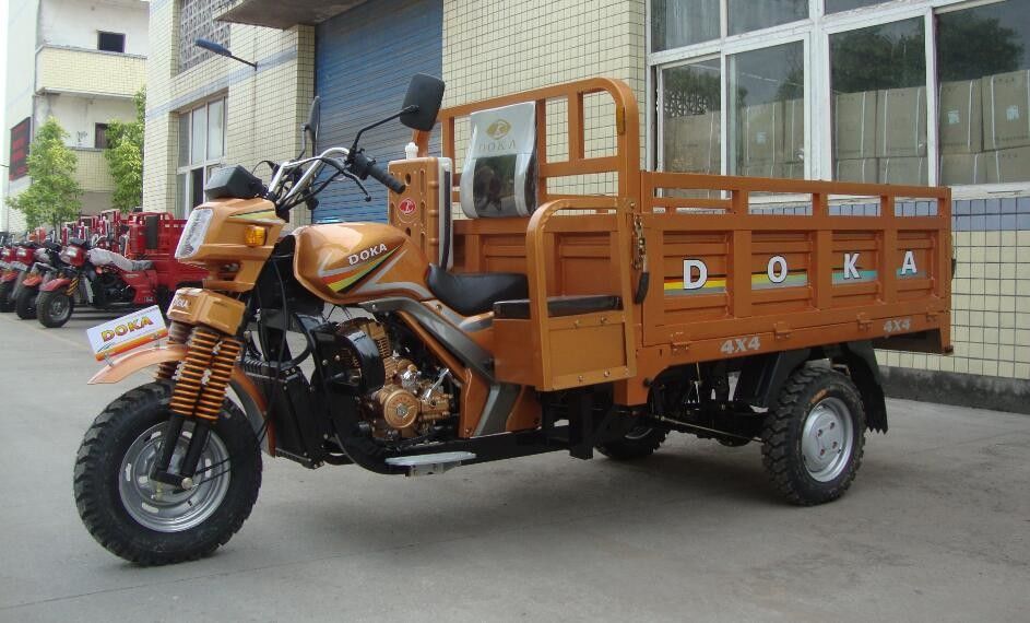 3 عجلة بمحركات دراجة ثلاثية العجلات 250cc البضائع دراجة ثلاثية العجلات صعود النقل ثلاثة ويلر للبالغين