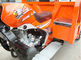 البرتقال الصينية 3 ويلر البضائع دراجة ثلاثية العجلات مع كبير مسند
