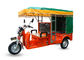 150CC Three Wheel Cargo Motorcycle / Electric Passenger Tricycle With Roof